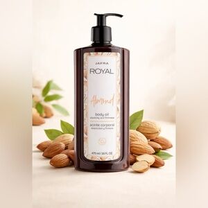 Royal Almond Rich Body Oil with Vitamin E 16